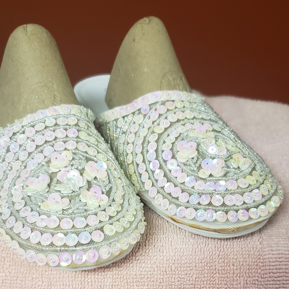 Sequined Flats - Picture 2 of 5